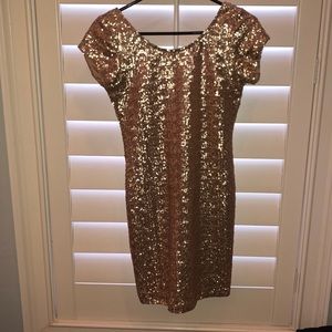 Sequin mini dress